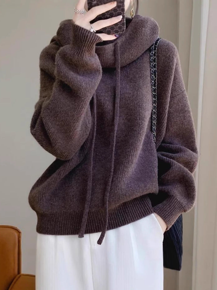 MARIA | HOCHWERTIGER MERINOWOLLE ROLLKRAGENPULLOVER