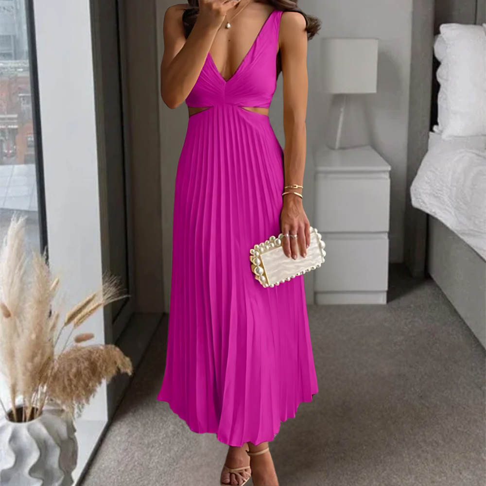 Caroline | Elegant Damen Maxi Kleid