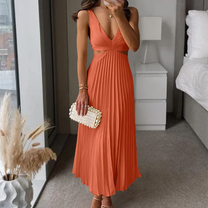 Caroline | Elegant Damen Maxi Kleid