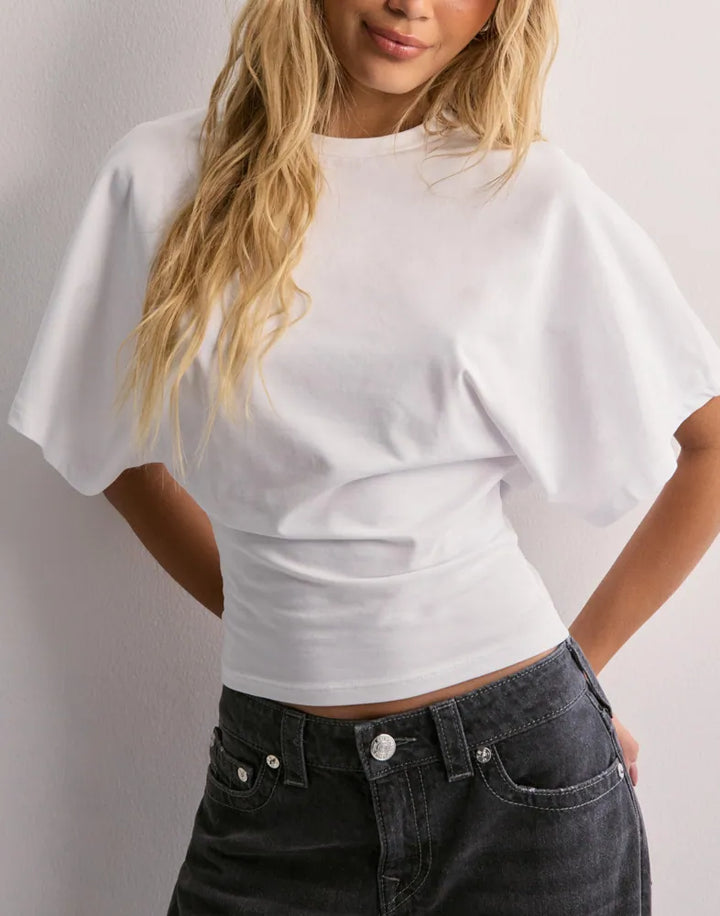 Hailey | Damen Kurzarm Bluse