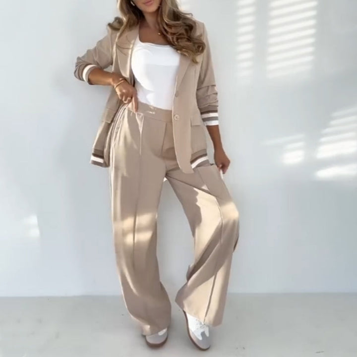 Selina | Elegant Damen Anzug Zweiteiler Set