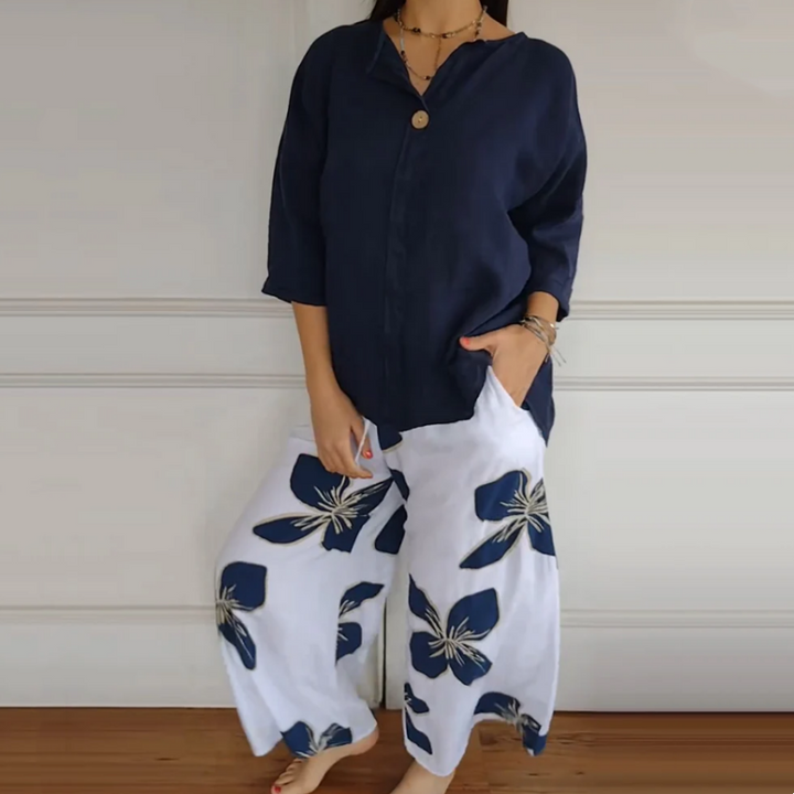 Liana | Damen Sommer Zweiteiliges Set