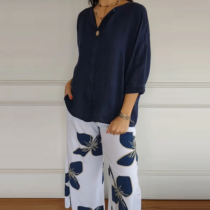 Liana | Damen Sommer Zweiteiliges Set
