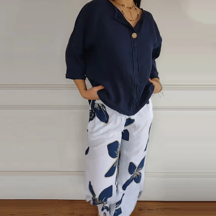 Liana | Damen Sommer Zweiteiliges Set